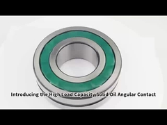 Soepel functioneren Deep Groove Ball Bearings Solid Oil Bearings High Load Capacity Gesloten ontwerp