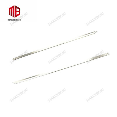 801268 801274 Messen voor Lectra 305 X 8.5 X 2.4mm Dubbele gaten voor Vector MP6 / MH / MX