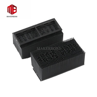 ZWART 100*50*42 mm Hoog en normaal Nylon Bristle Bricks Snijmachineonderdelen Voor YIN Auto Cutter