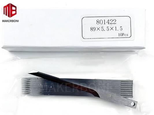 801422 89x5.5x1.5mm wolfraam staal lemmet 10-pakket voor Lectra Cutters